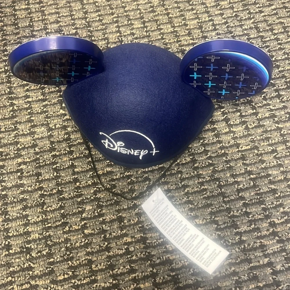 Brand new blue classic Mickey Mouse ears hat